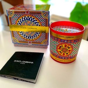 NWT Dolce & Gabbana Casa Wild Jasmine Scented Candle